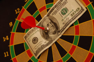 money on the bullseye